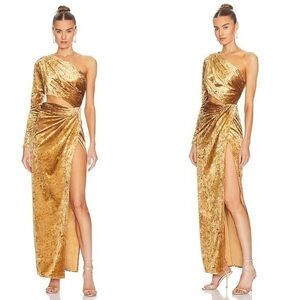 Ronny Kobo Lorinna Dress in Butterscotch